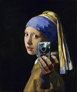The_Girl_With_The_Pearl_Earring_modern_alteration_Selfiegirl